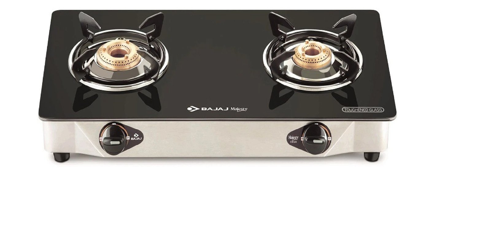 Plaque de cuisson CGX 2 ECO en acier inoxydable (blanc, noir)