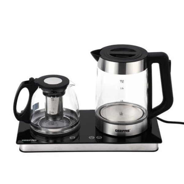 GTM38065 - Capacité : 1.8L – 2 en 1 avec Théière en Verre 1.2L