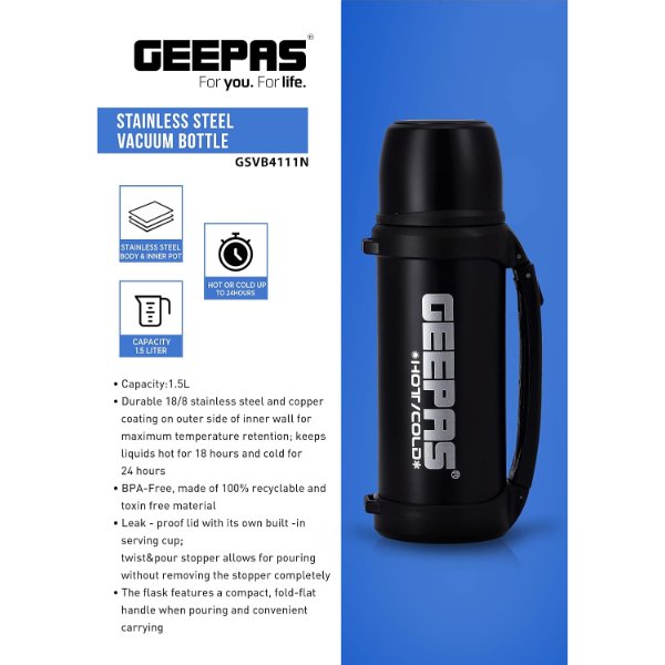 thermos GSVB4111N- Capacité : 1,8 L