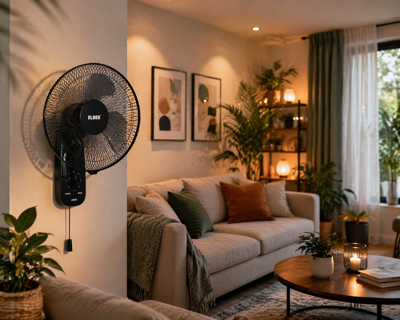 Ventilateur mural W626