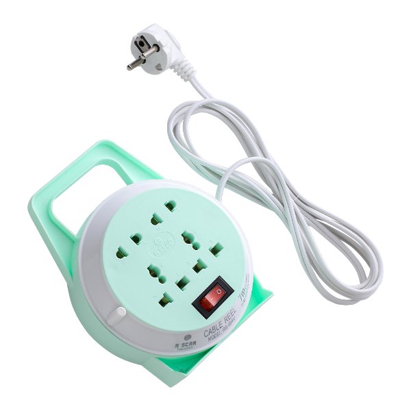 R SCAR RS-604U - 4-outlet power strip - (7M)