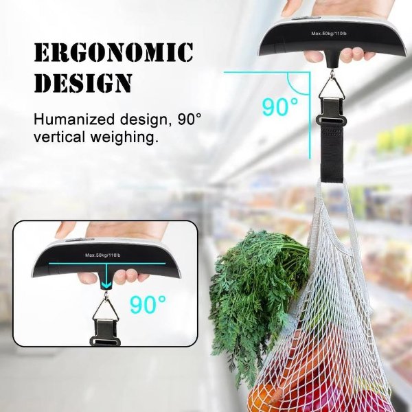 Electronic Luggage Scale NS-38 - digital 50Kg