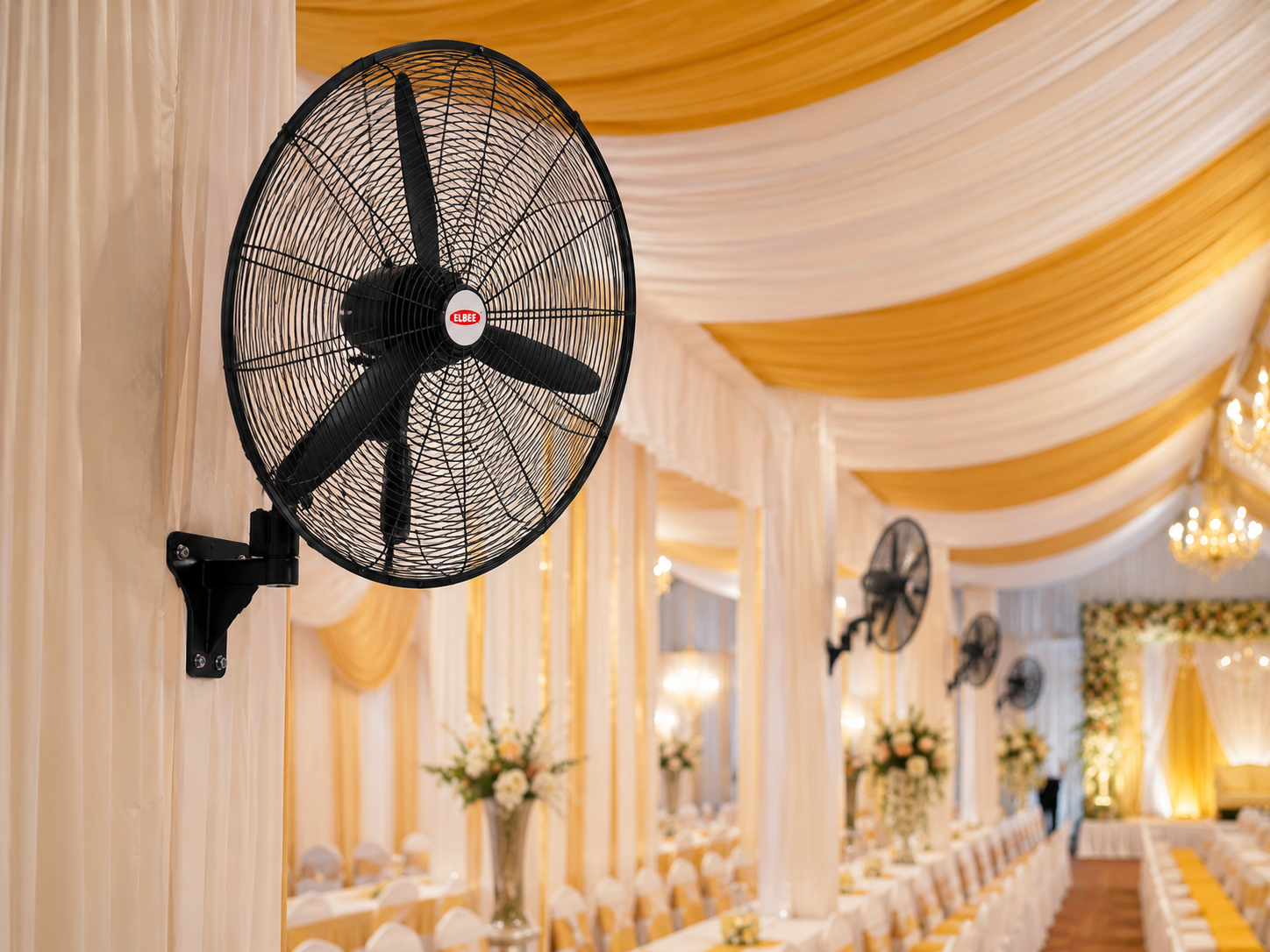 Elbee Industrial Wall Fan – MTW - 27 inches