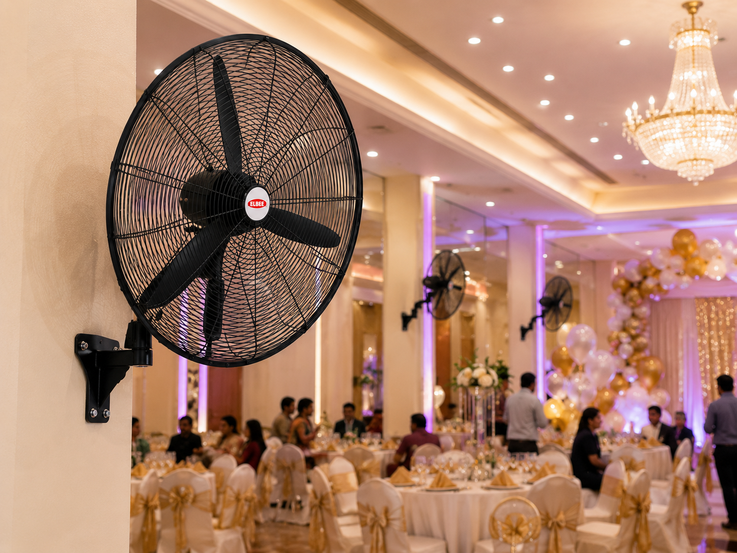 Elbee Industrial Wall Fan – MTW - 27 inches