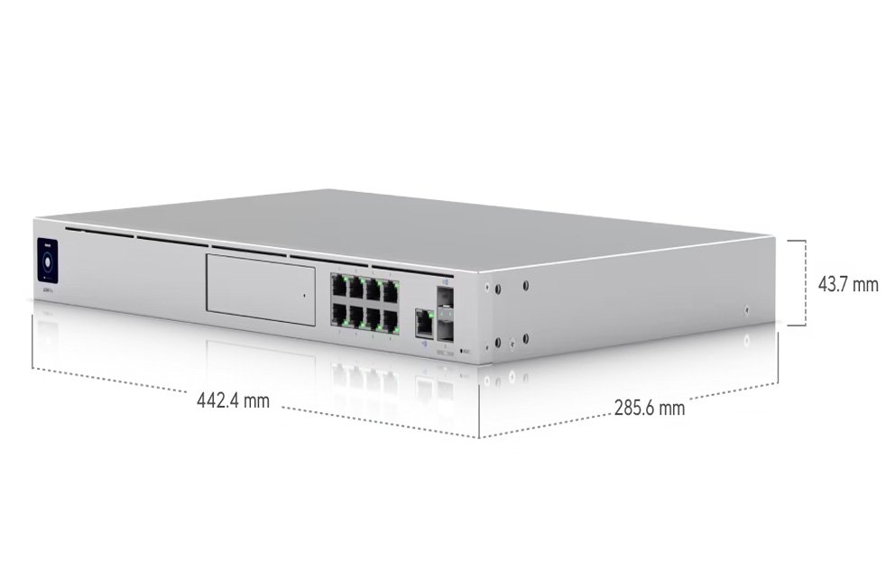 Ubiquiti UniFi Dream Machine Pro Max 8-Port 10/100/1000 Mbps Switch