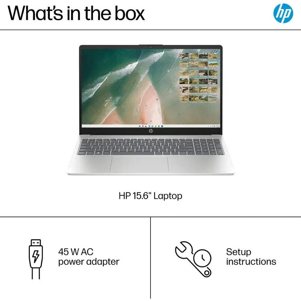 HP 15-fd0023dx Laptop - Intel(R) Core(TM) i3-1215U - 8Gb - 512Gb 15" LED Full HD Touch